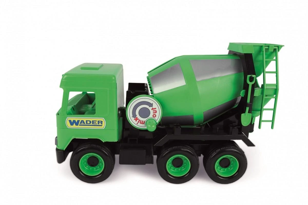 WADER 32104 Middle Truck - Žalioji betono maišyklė