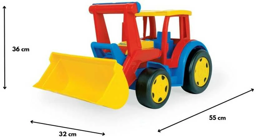 WADER 66000 Gigant - traktoriaus buldozeris