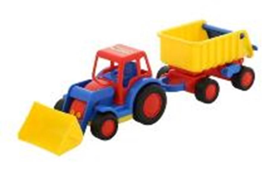 Polesie Wader Traktor krautuvas su priekaba (9623)