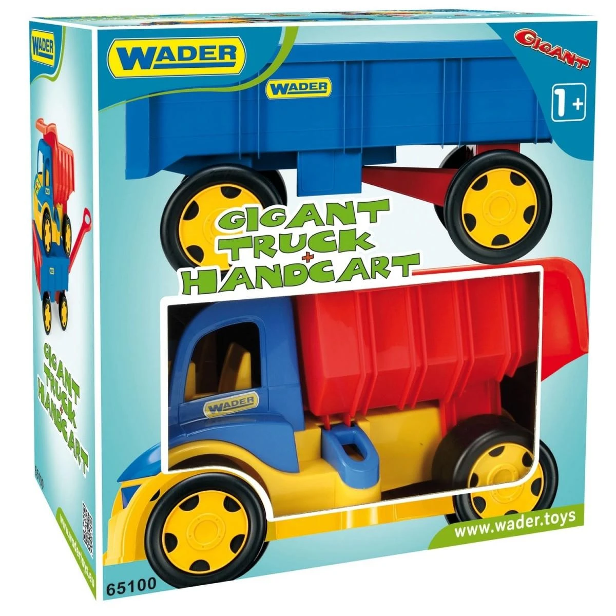 WADER 65100 Gigant - savivartis su priekaba