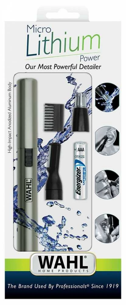 Nosies, ausų, antakių, ūsų plaukų trimeris Wahl Home Lithium Pen Trimmer 5640-1016, kelioninis