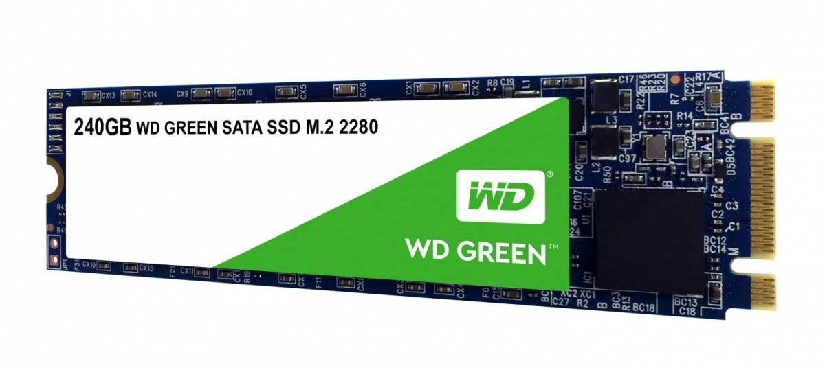 Western Digital SanDisk Drive WD Žalias WDS240G2G0B (240 GB , M.2, SATA III)