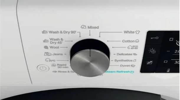 Skalbimo mašina Whirlpool laisvai pastatoma skalbyklė-džiovyklė WHIRLPOOL FFWDD 1076258 BV EU