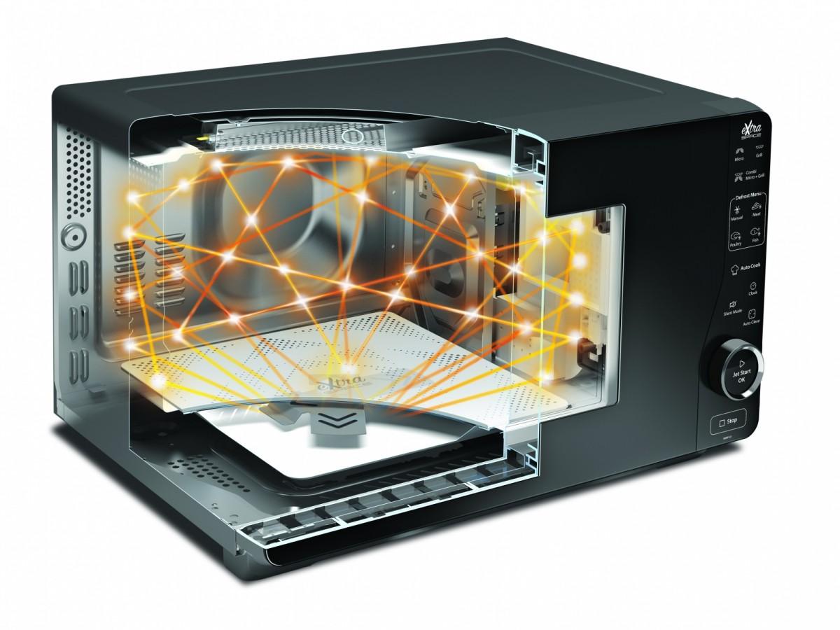 Whirlpool MWF 421 SL mikrobangų krosnelė Stalviršis Kombinuota mikrobangų  krosnelė 25 L 800 W Juoda, Sidabras | Varle.lt