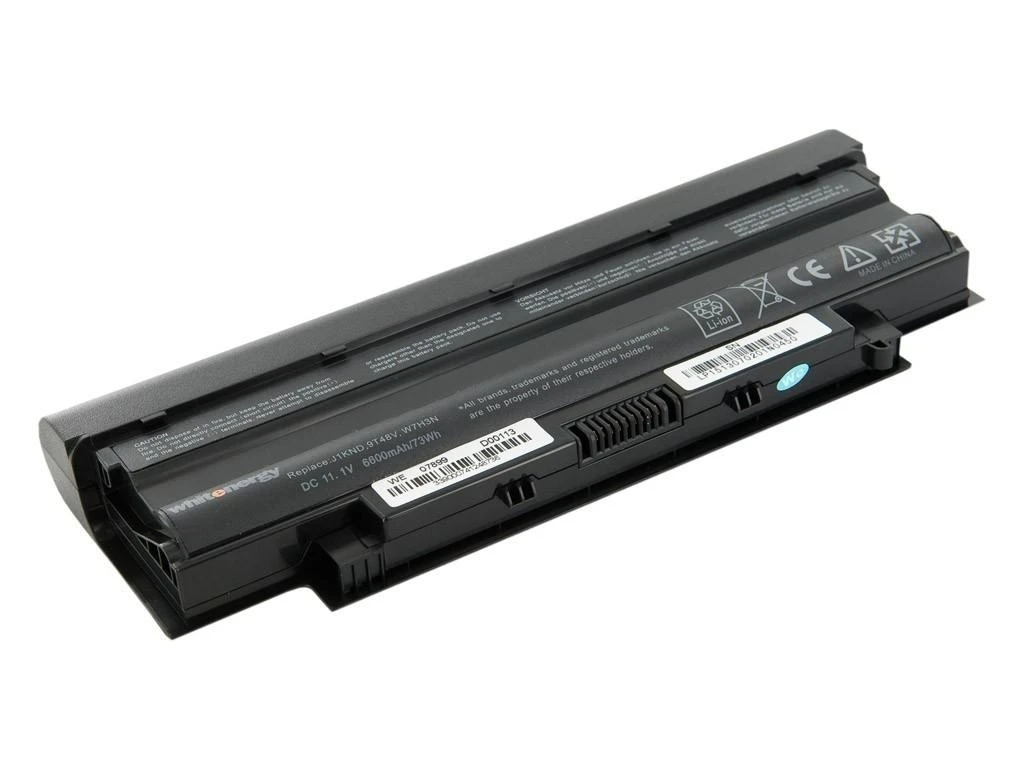 WHITENERGY 07899 Whitenergy didelės talpos baterija Dell Inspiron 13R/14R 11.1V ličio jonų 6600mAh
