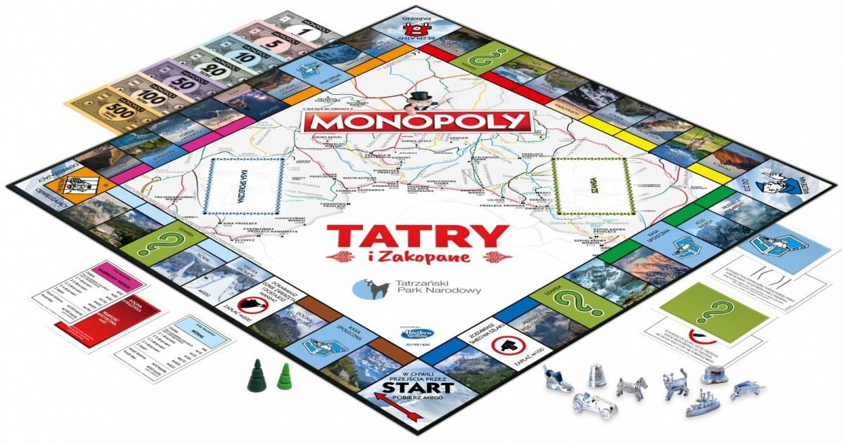 Winning Moves stalo žaidimas Monopolis Zakopanė ir Tatrai (lenkų k.)