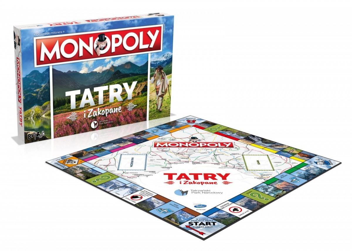 Winning Moves stalo žaidimas Monopolis Zakopanė ir Tatrai (lenkų k.)