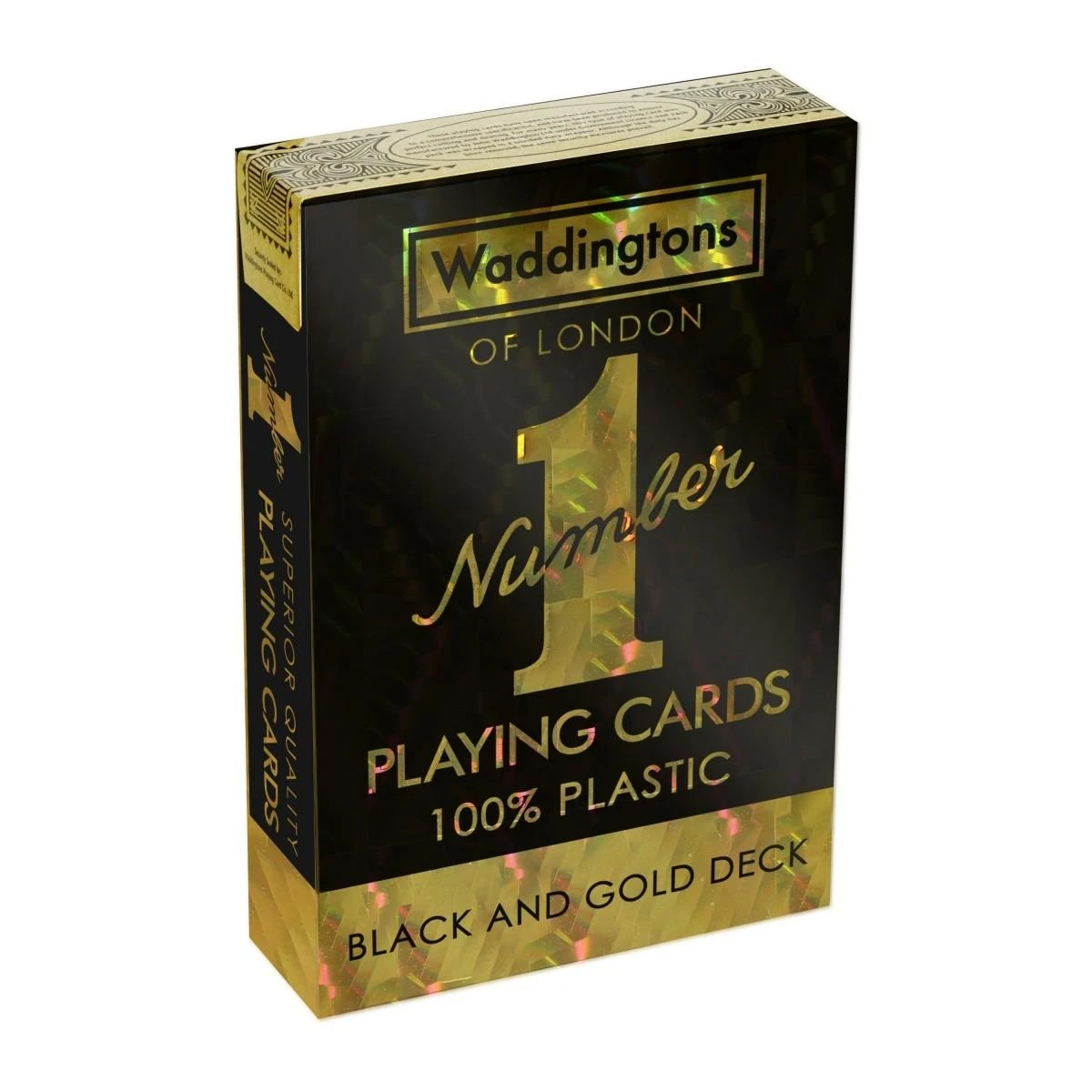Winning Moves Waddingtons Žaidimų Kortos - Juodas and Gold