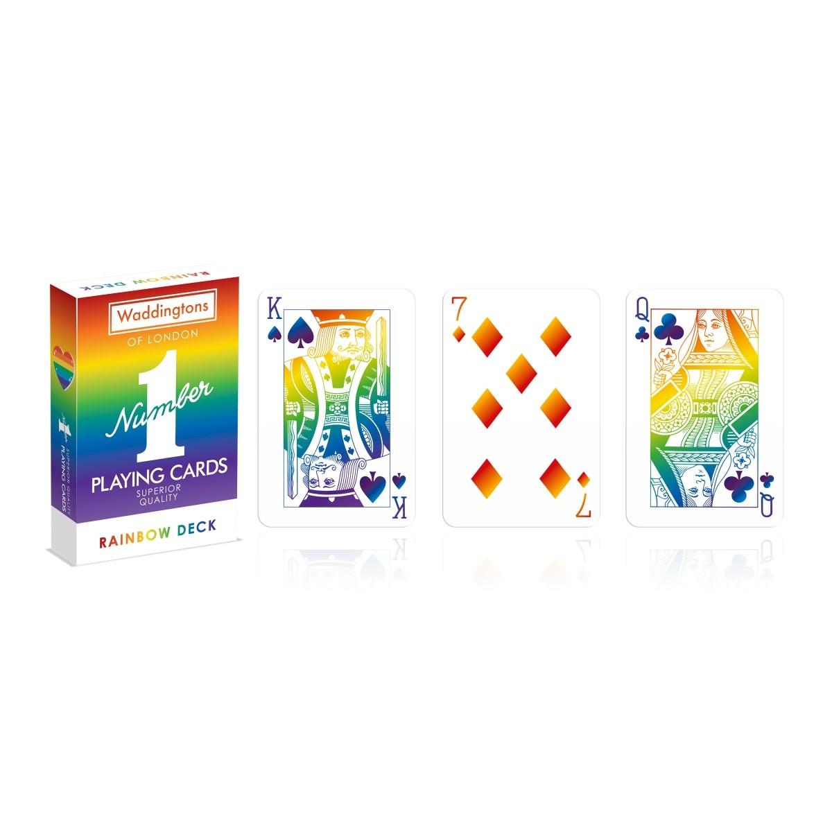 Winning Moves Rainbow žaidimų kortos