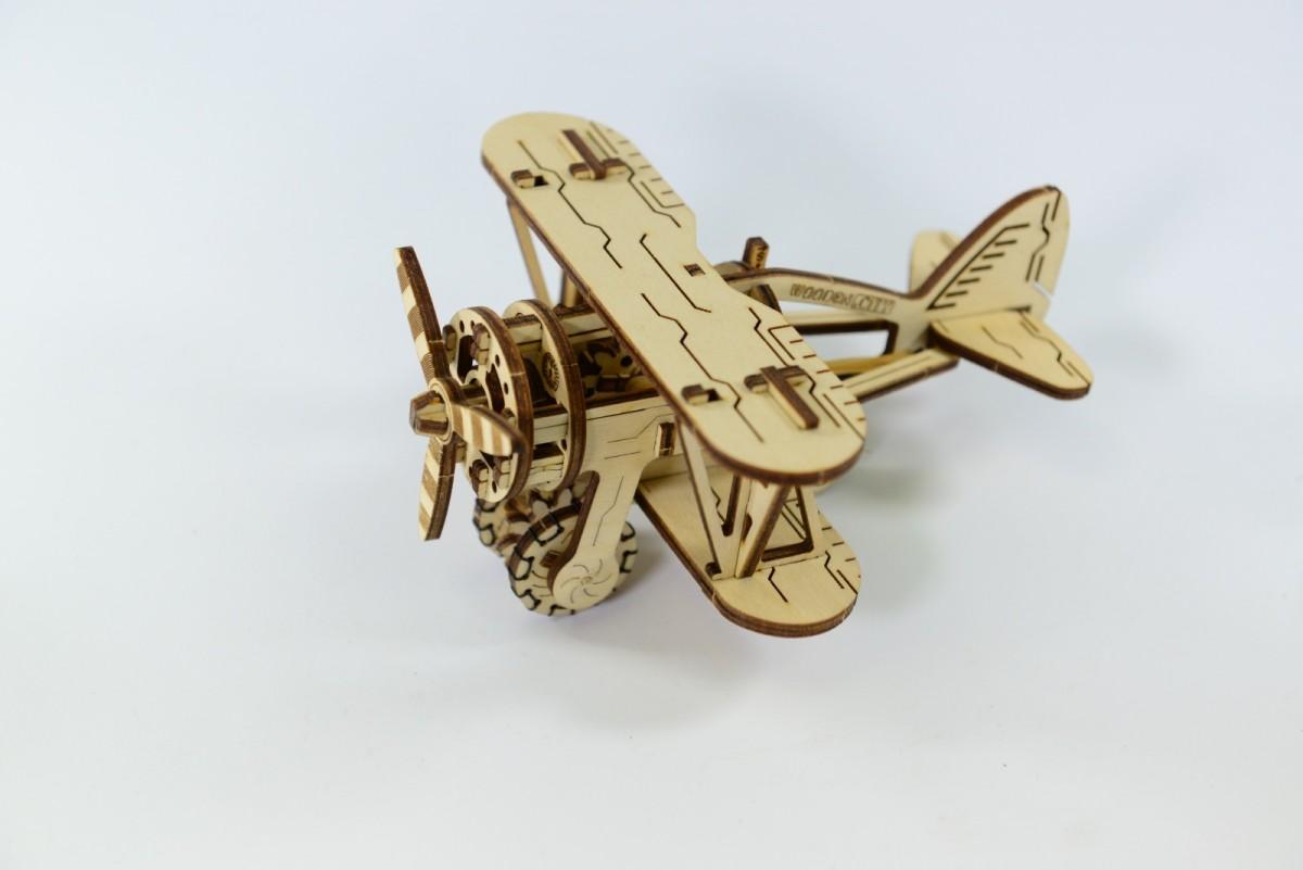 Dėlionė Wooden city Mediniai 3D galvosūkiai - dvipusis dvipusis plokštuma