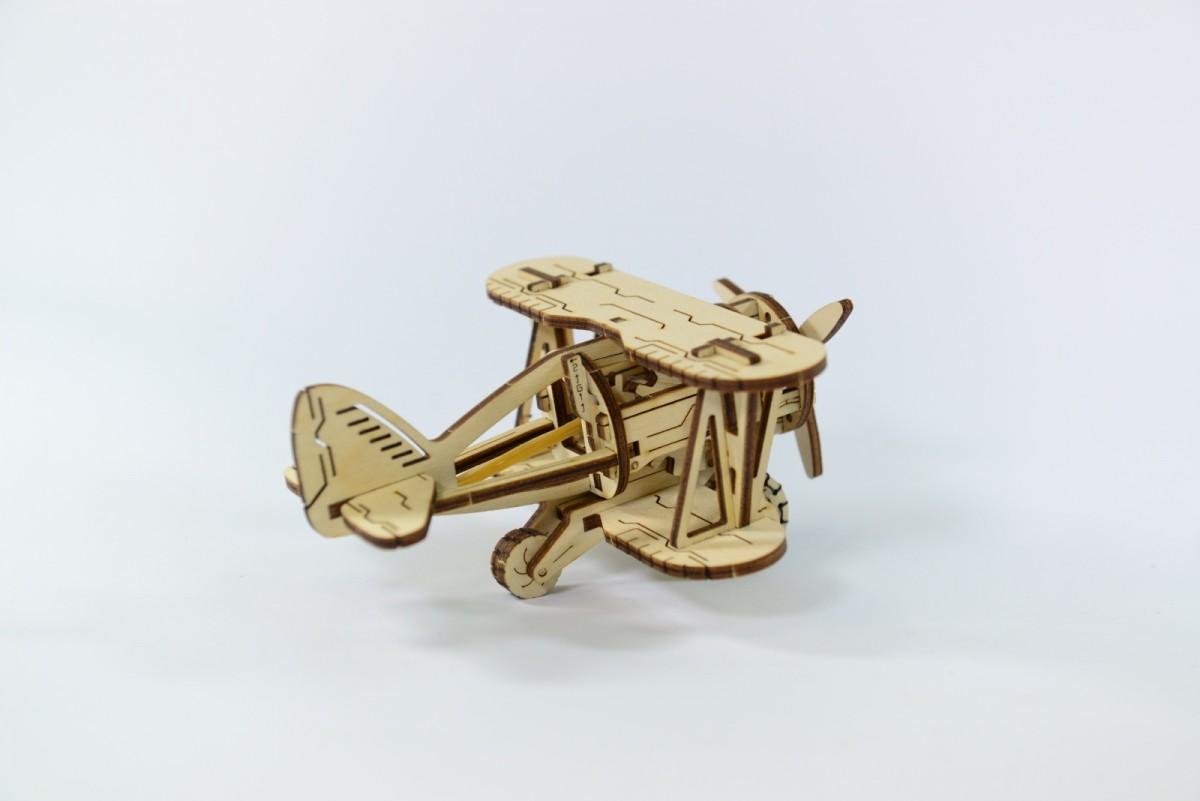 Dėlionė Wooden city Mediniai 3D galvosūkiai - dvipusis dvipusis plokštuma