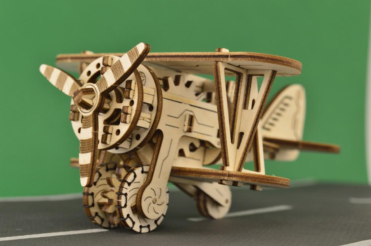 Dėlionė Wooden city Mediniai 3D galvosūkiai - dvipusis dvipusis plokštuma