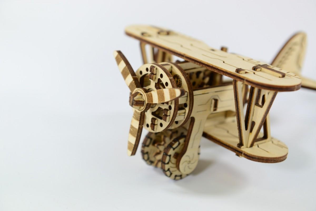 Dėlionė Wooden city Mediniai 3D galvosūkiai - dvipusis dvipusis plokštuma