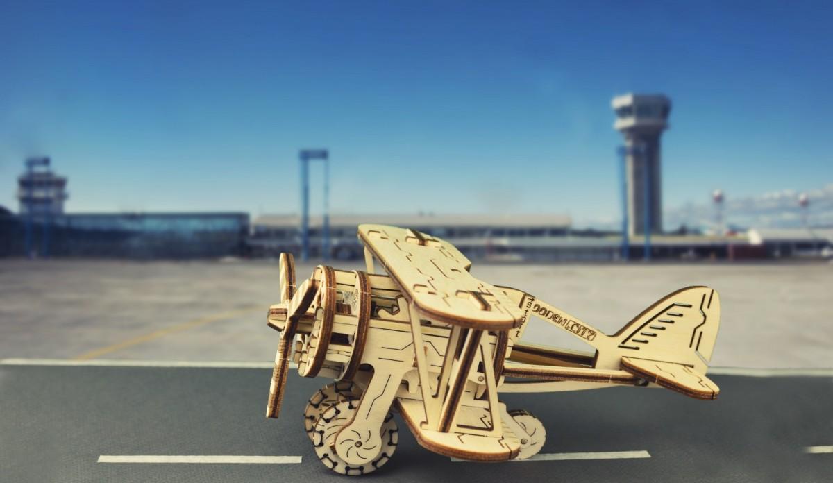 Dėlionė Wooden city Mediniai 3D galvosūkiai - dvipusis dvipusis plokštuma