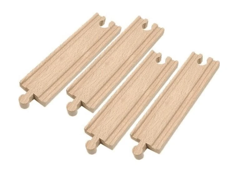 Woodyland bėgiai tiesūs 15cm 4 vnt