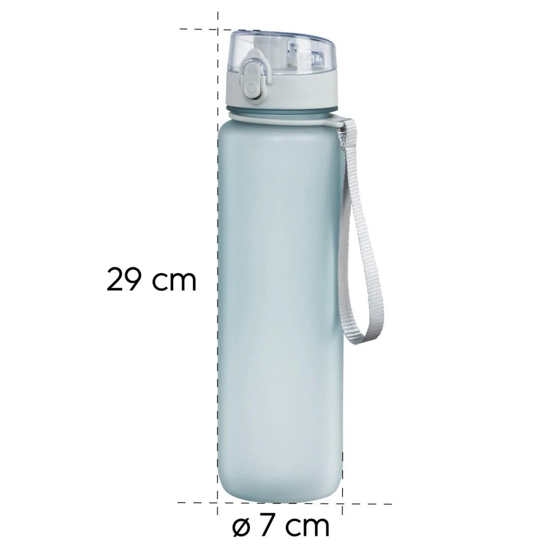 Gertuvė Xavax To Go sportinis buteliukas gazuotiems gėrimams 1000 ml