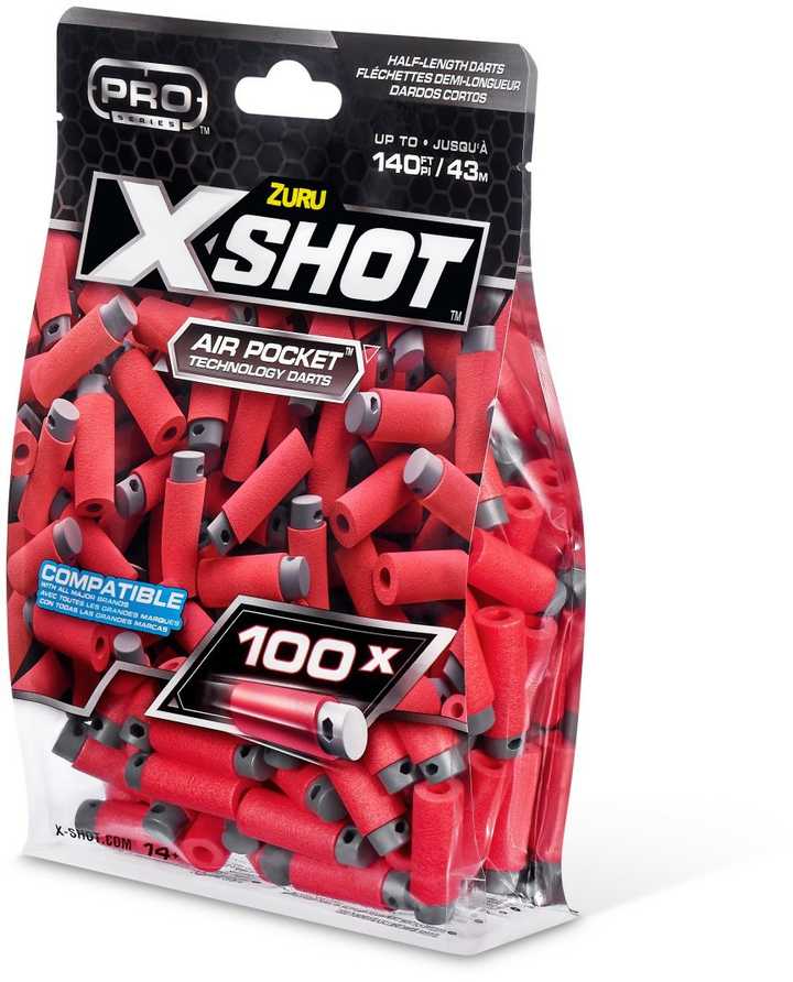Zuru XShot Strzałki Pro 100 vnt seria 1 foliopak