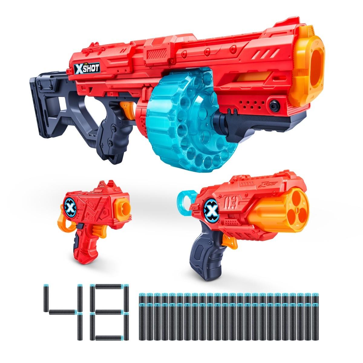 XShot Excel Launcher Combo Pack Turbo Fire + Fury 4 + Micro