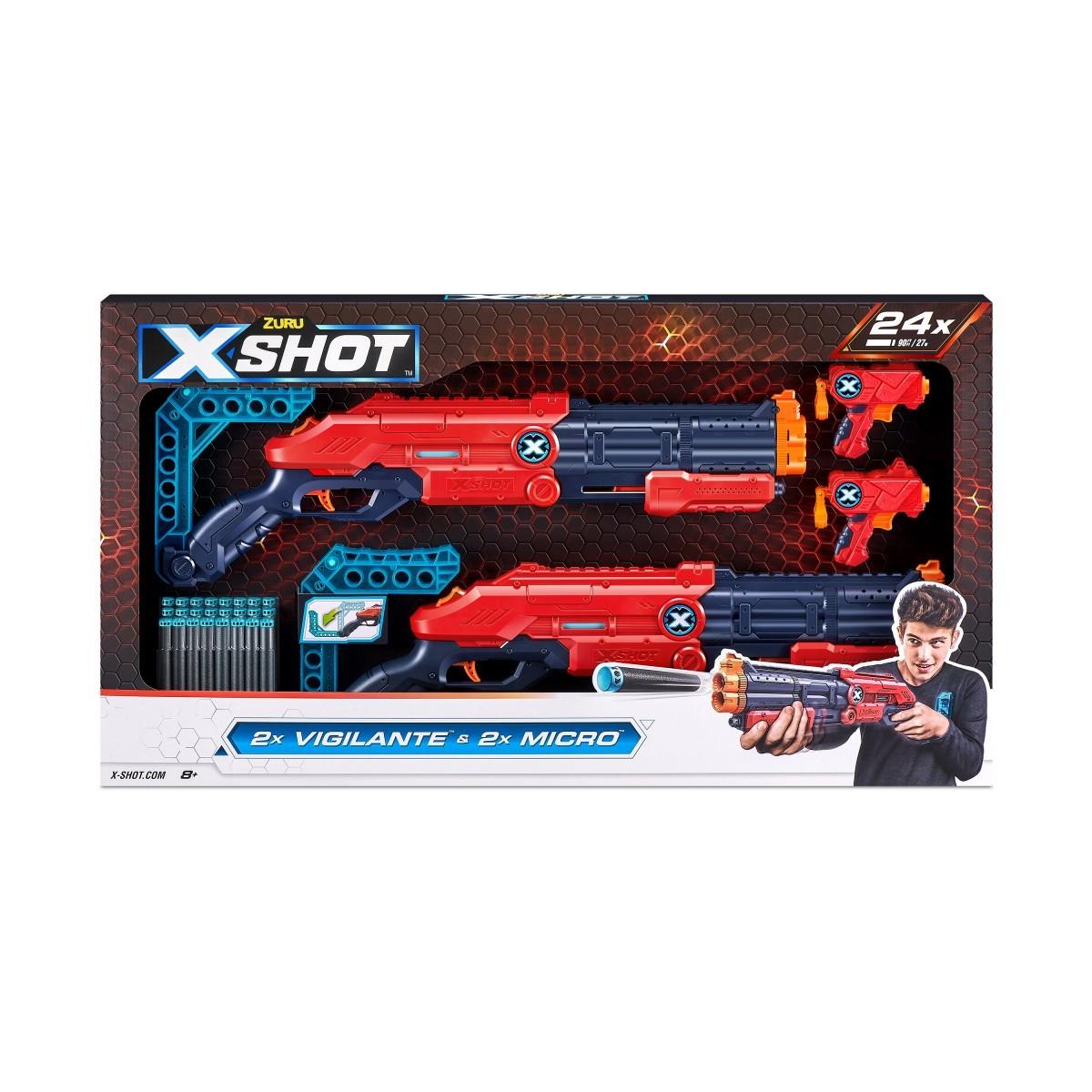 XShot *****ZURU X-SHOT Excel DoubleVig.wyrzut24s 36584