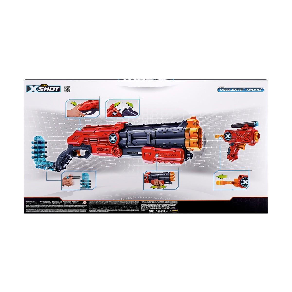 XShot *****ZURU X-SHOT Excel DoubleVig.wyrzut24s 36584