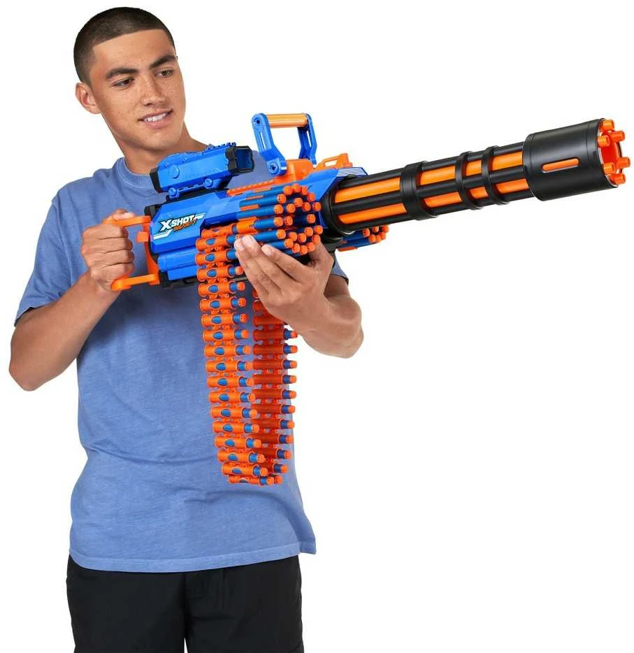 XShot ZURU X-Shot Insanity Rage Fire blasteris su 72 smiginiais, nuotolis 27 m