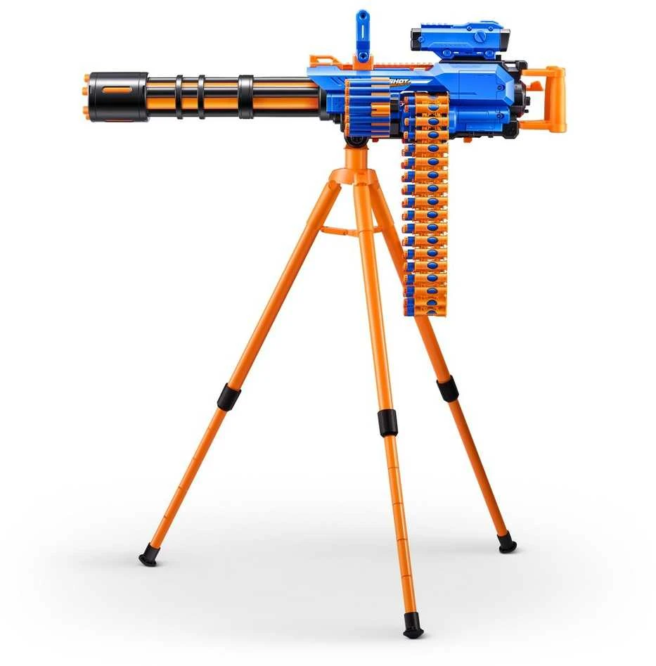 XShot X-Shot Insanity-Motorized Age Fire Gatlin pistoletas su trikoju - vaahtomuoviase