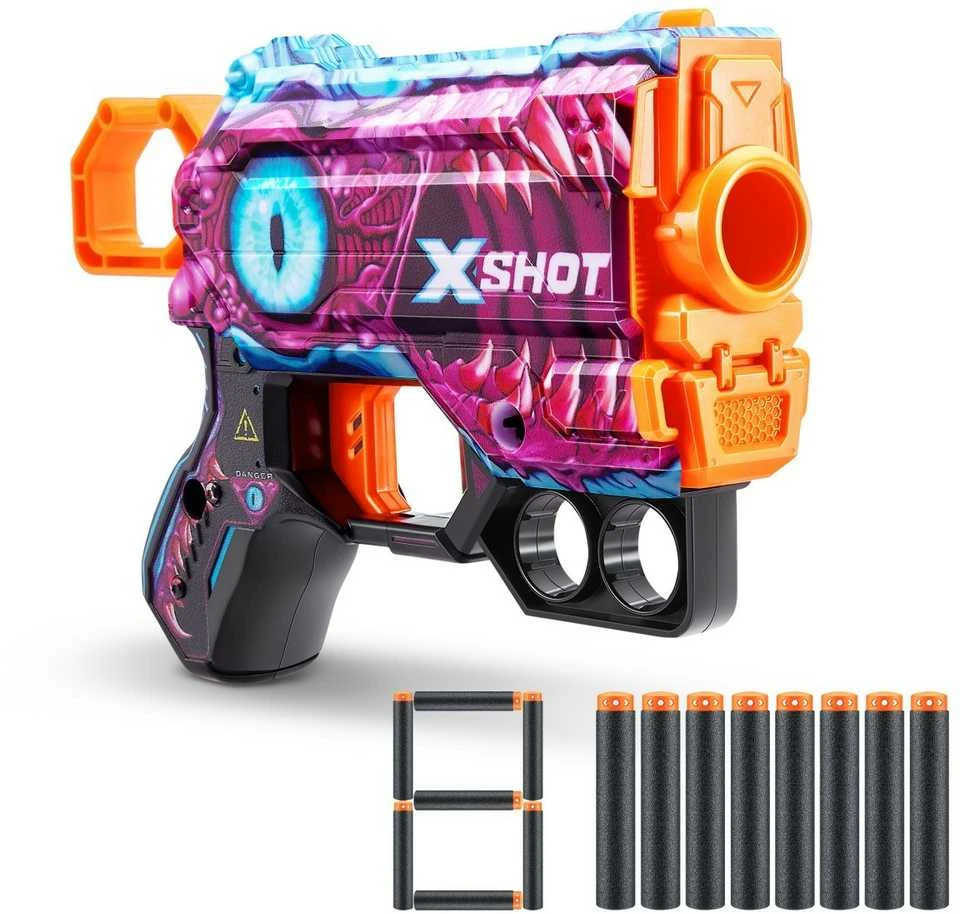 *****ZURU X-SHOT apvalkalai Grėsmių paleidimo įrenginys 36515L