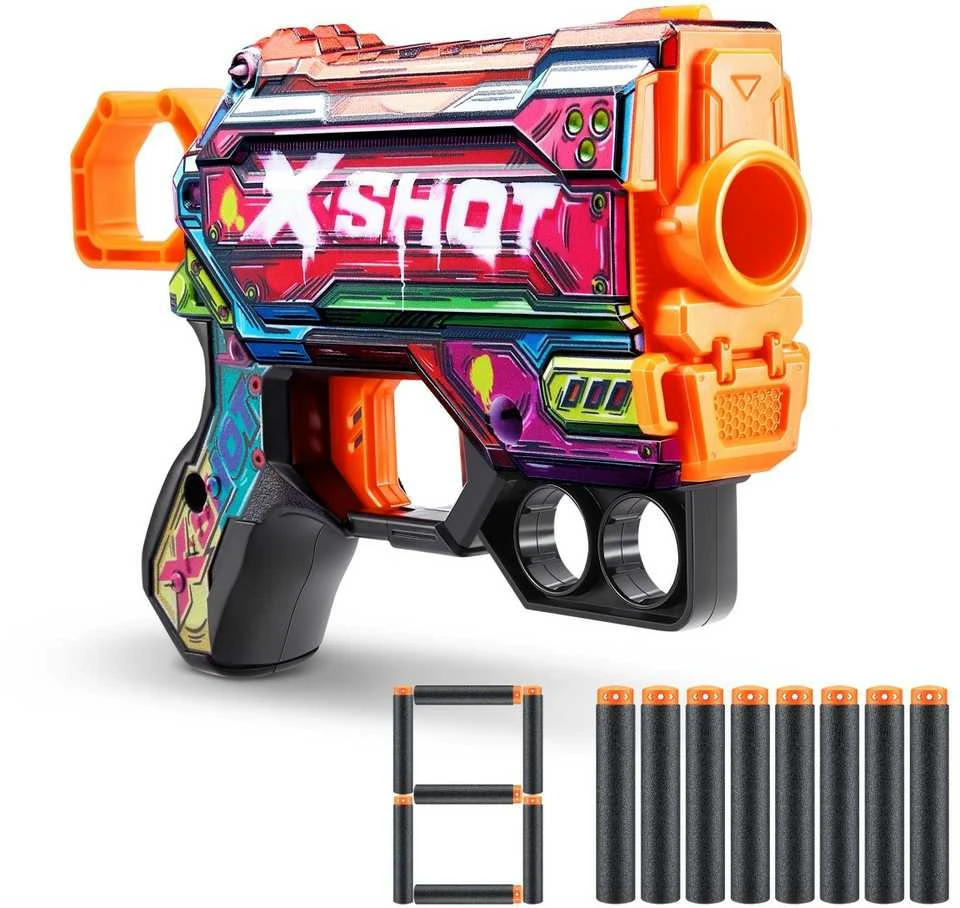 *****ZURU X-SHOT apvalkalai: Grėsmių paleidimo įrenginys 36515P