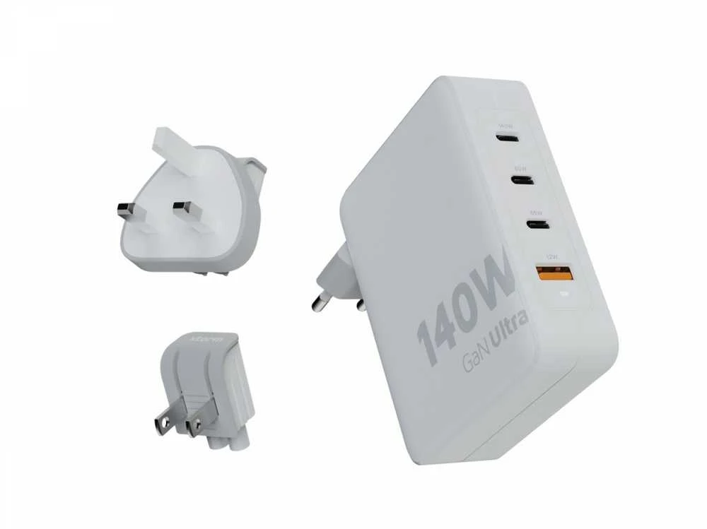 Xtorm XVC2140 universalus mobilusis įkroviklis, baltas, kintamosios srovės, vidinis