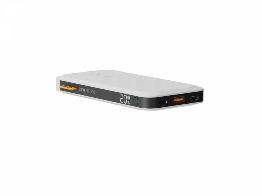 „Xtorm“ – išorinė baterija USB-C PD 20W 10 000 mAh / 2xUSB-C, balta