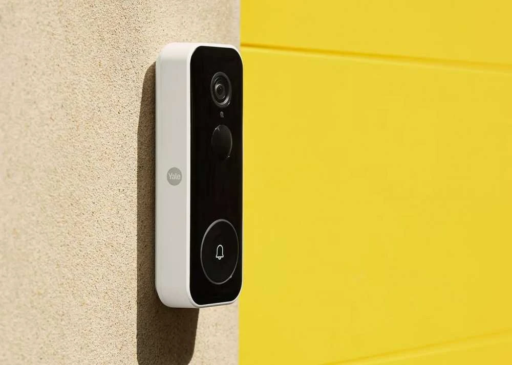 Yale SV-VDB-1A-W doorbell chime Juodas, Baltas