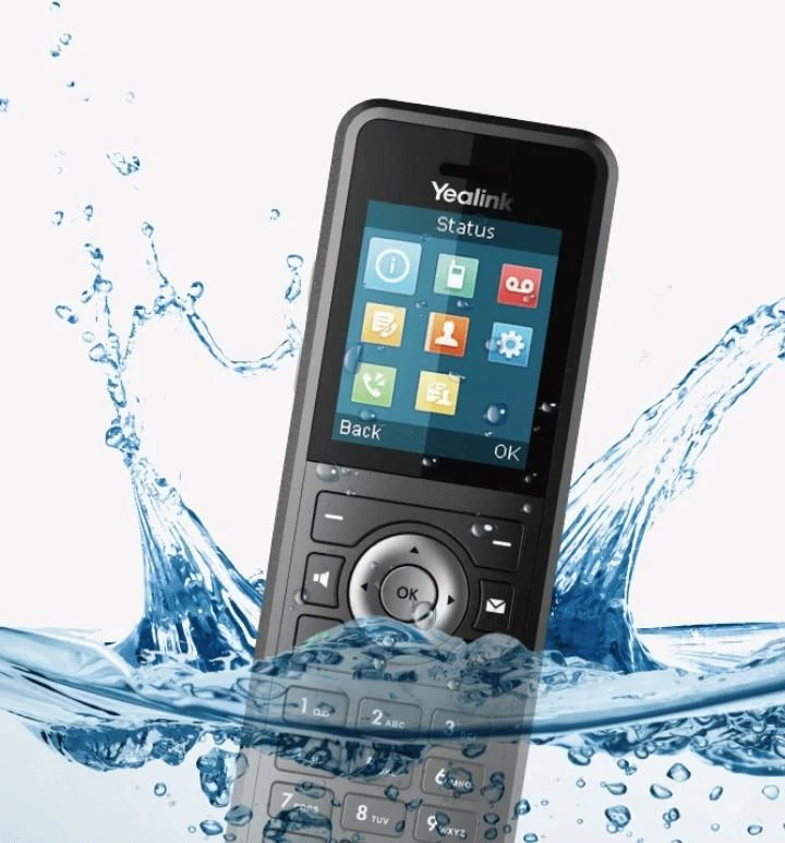 Yealink W59R IP67-SIP DECT IP telefonas su įkrovimo dėklu,