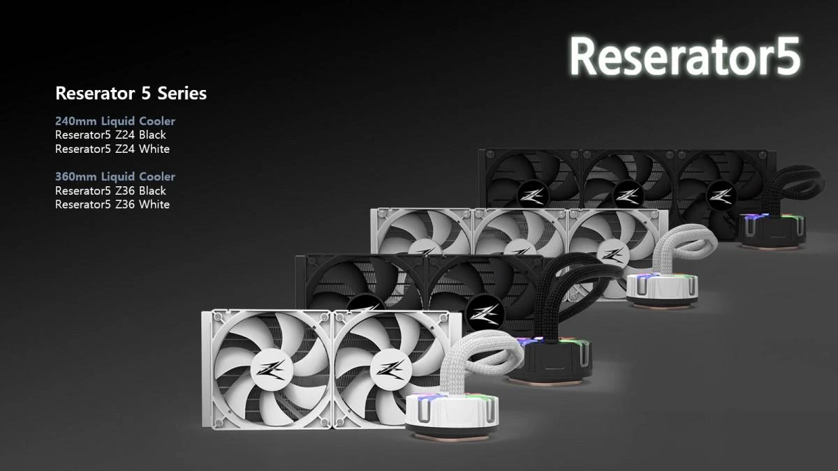 Zalman Reserator5 Z24 Juodas (ZE1225ASHx2)
