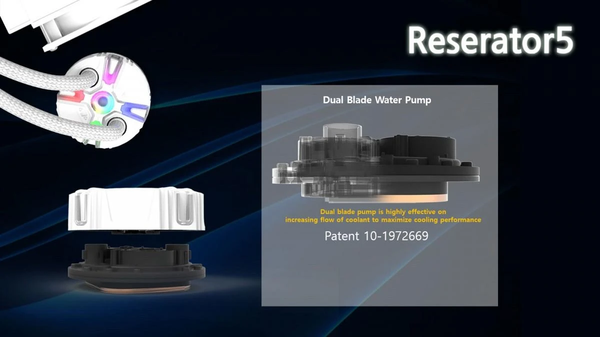 Zalman Reserator5 Z36 baltas (ZE1225ASHx3)