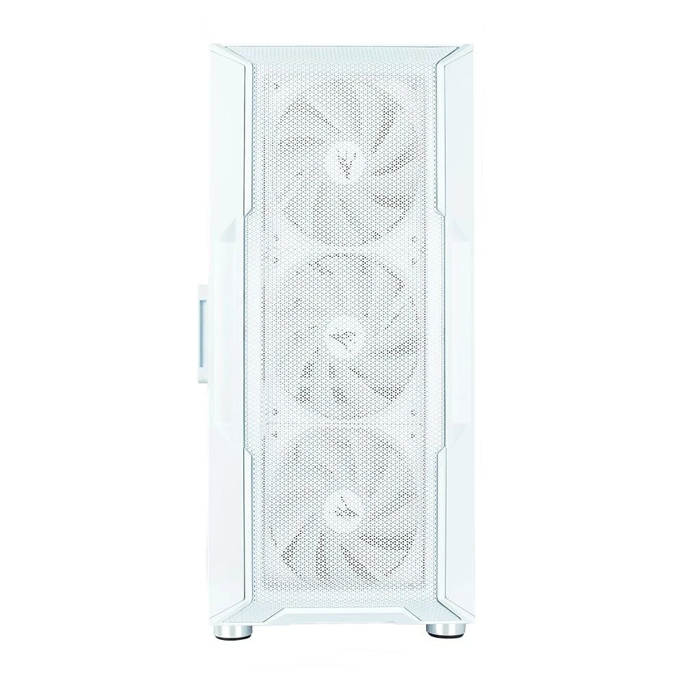 Zalman i3 neo atx mid tower rgb korpusas 4x ventiliatorius, baltas
