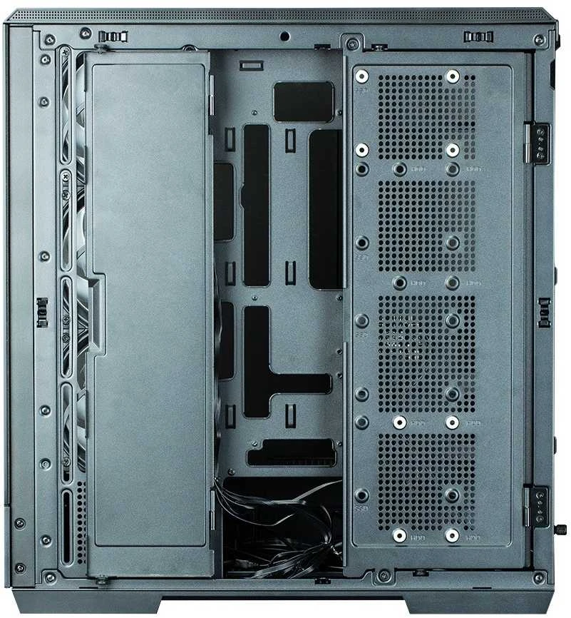 Zalman P50 DS kompiuterio korpusas, Midi-Tower, ATX, RGB, grūdintas stiklas - juodas
