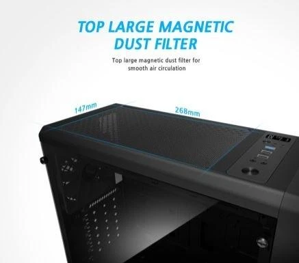 Kompiuterio korpusas ZALMAN S2 case S2 ATX MID Tower Computer Case with window