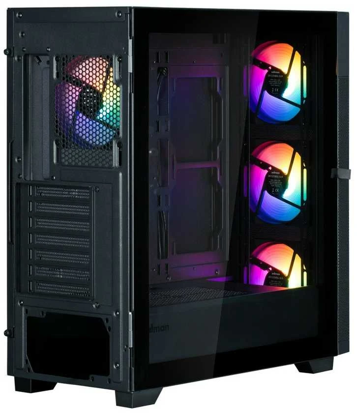 Zalman S5 NEO Juodas ATX vidutinio dydžio bokšto FRGB ventiliatorius x4 korpusas