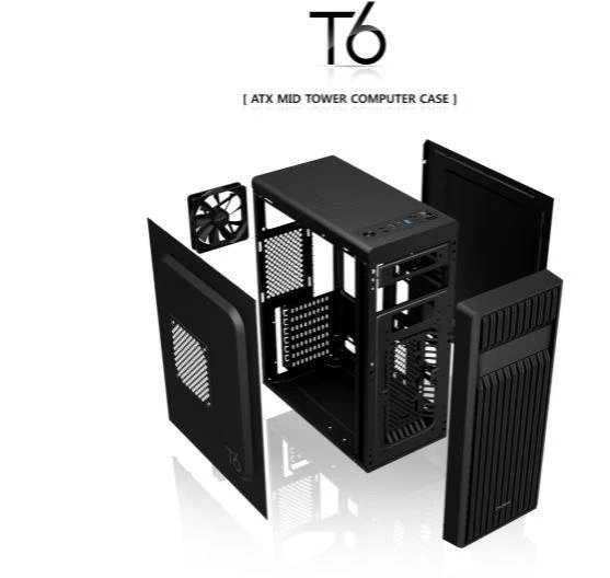 ZALMAN T6 Zalman Važiuoklė T6