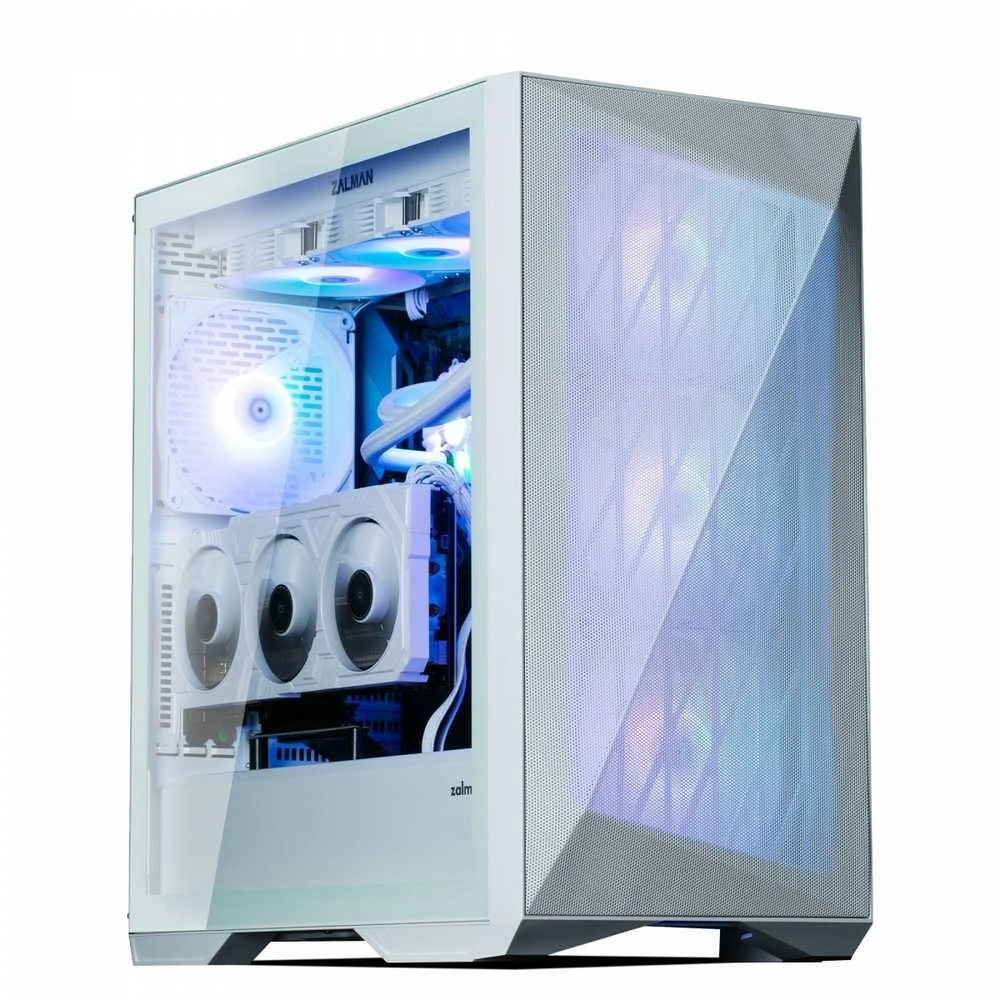 Zalman Z9 Iceberg MS ATX ARGB ventiliatorius x4, baltas