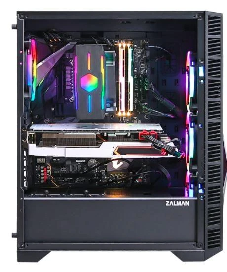 ZALMAN Z3 Iceberg Juodas - Dėklas be maitinimo šaltinio - Vidutinis bokštas - E-ATX formatas