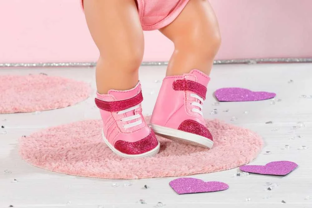 Zapf ZAPF Creation BABY born sportbačiai rožiniai 43cm, lėlių aksesuarai