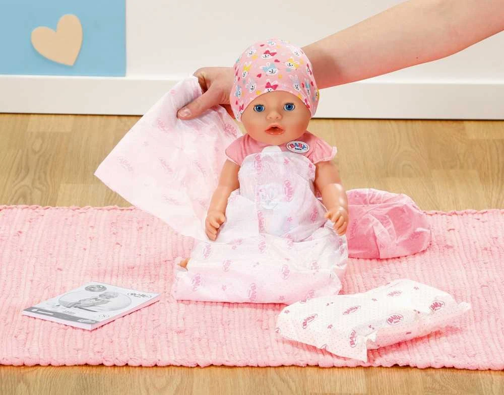 Baby Born interaktyvi lėlė - mergaitė Magic Girl, 43cm (827956)