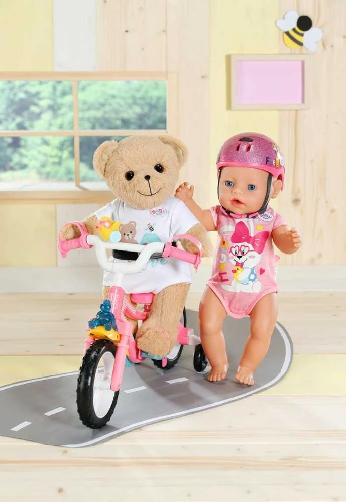Zapf BABY BORN Pliušinis baltas meškutis, 43 cm