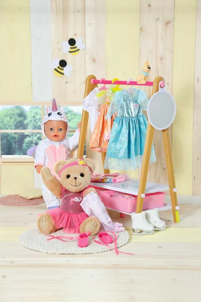 Zapf BABY BORN Pliušinis baltas meškutis, 43 cm