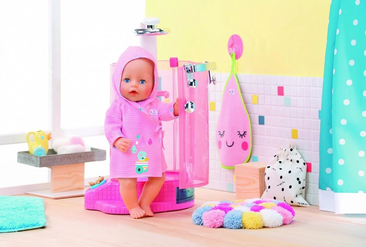 Zapf BABY born Bath Bathrobes 2 assorted Lėlės drabužių rinkinys