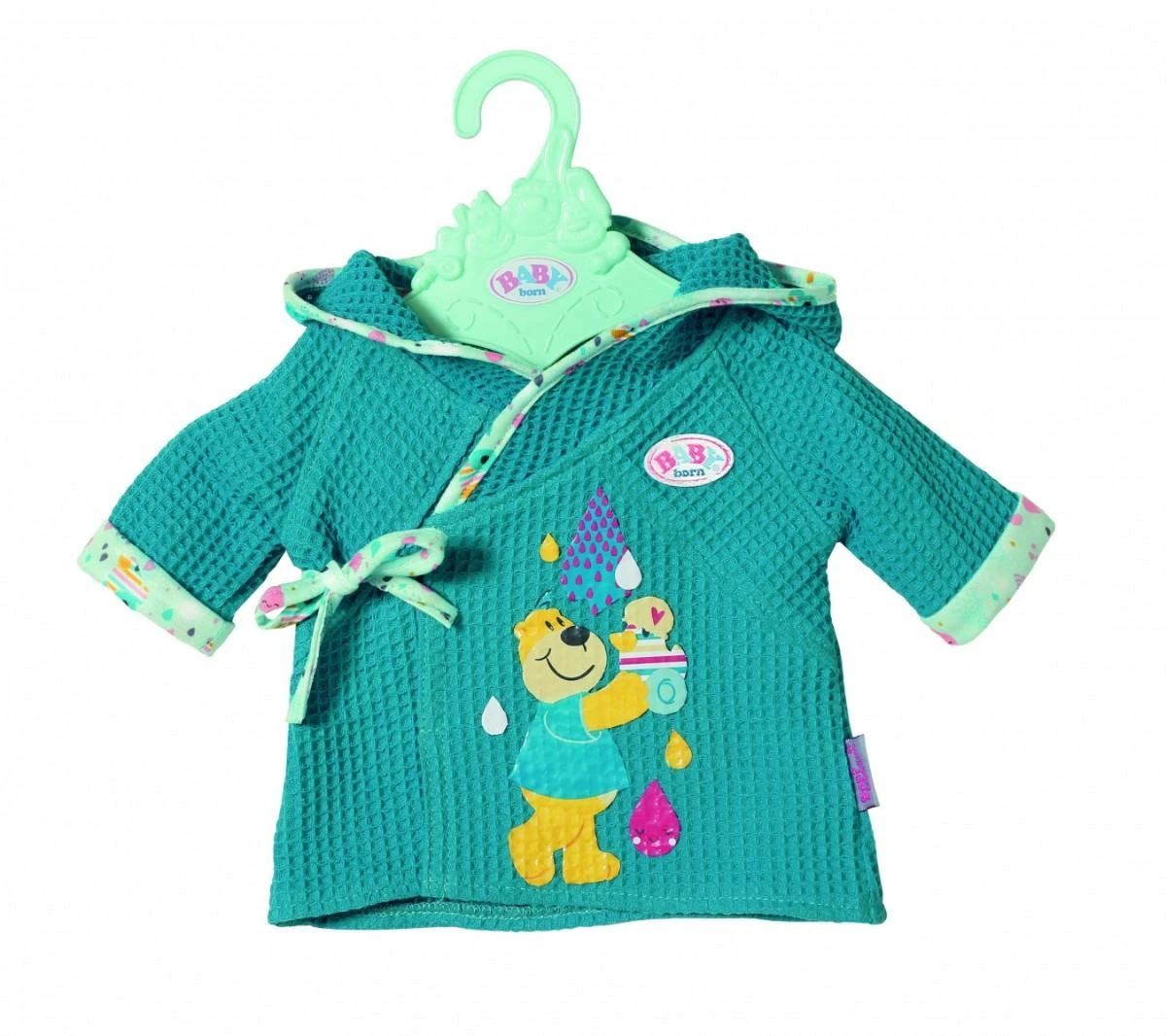 Zapf BABY born Bath Bathrobes 2 assorted Lėlės drabužių rinkinys
