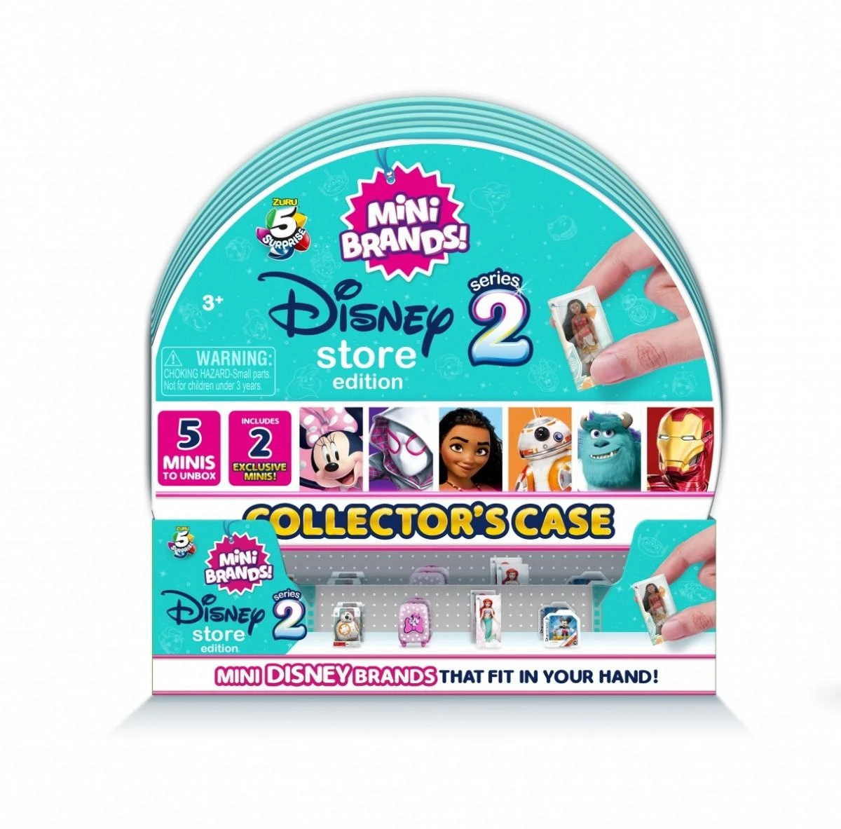 5Surprise mini prekių ženklų figūrėlių kolekcinių dėžučių Disney parduotuvė