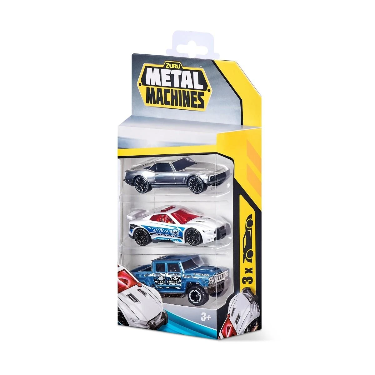 Metal_Machin Automobilių rinkinys Zuru Metal Machines 6715