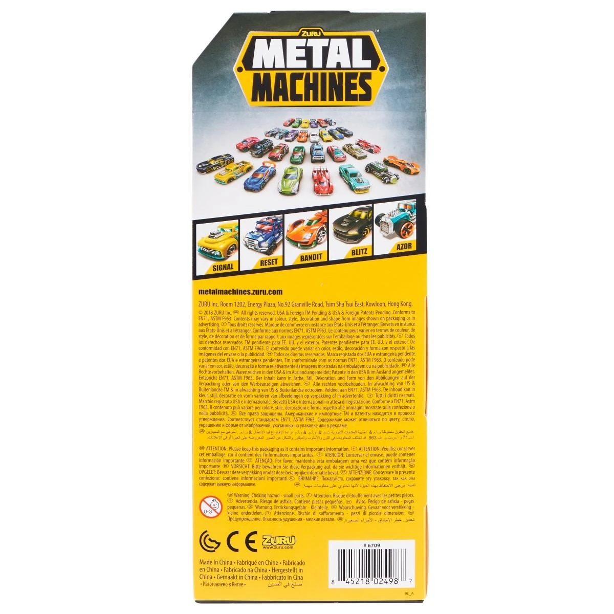 Zuru Metal Machines Automodelių rinkinys METAL MACHINES, 6709